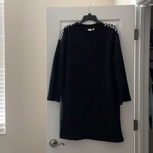 Vans black sweatshirt dress Sz L